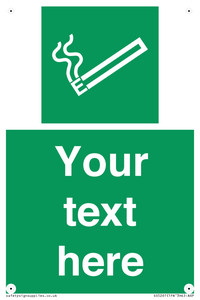 Custom E-Cigarettes/Vaping Permited Sign